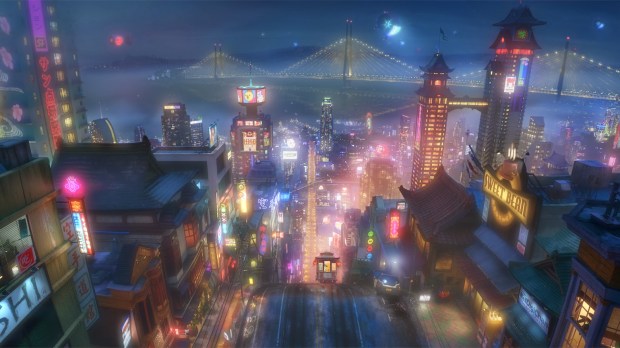 disney-big-hero-6-san-fransokyo-nighttime